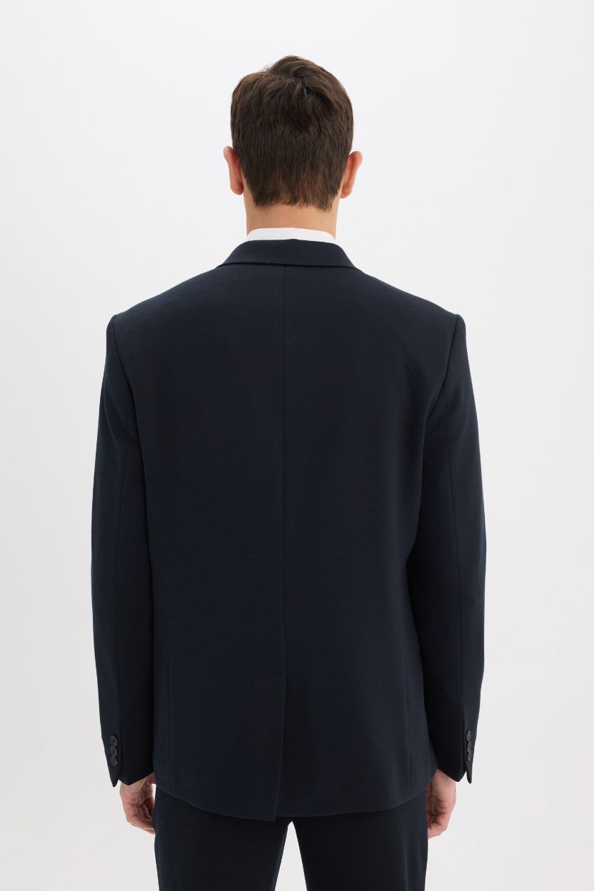 MAN NAVY Modern Fit Lined Blazer