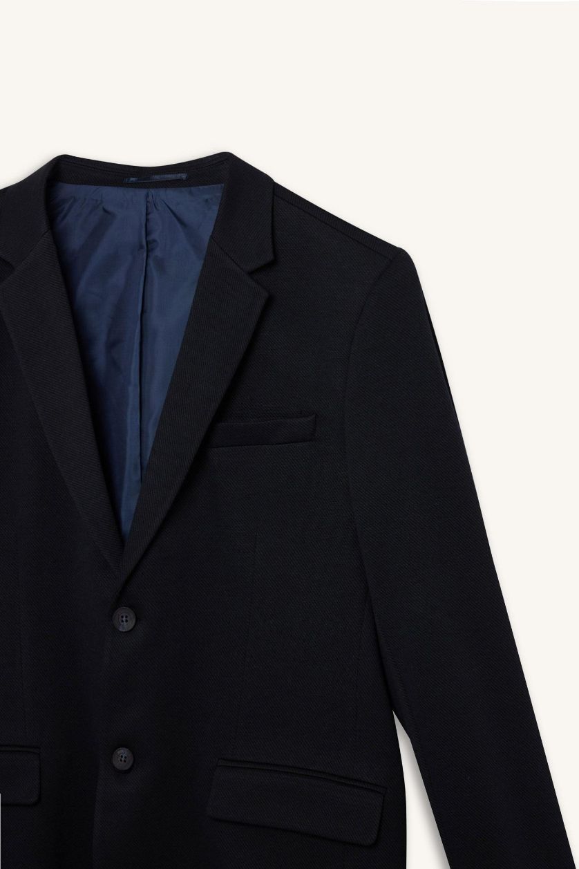 MAN NAVY Modern Fit Lined Blazer