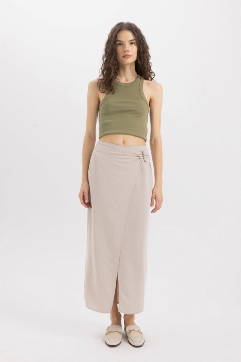 Women Stone A Line Maxi