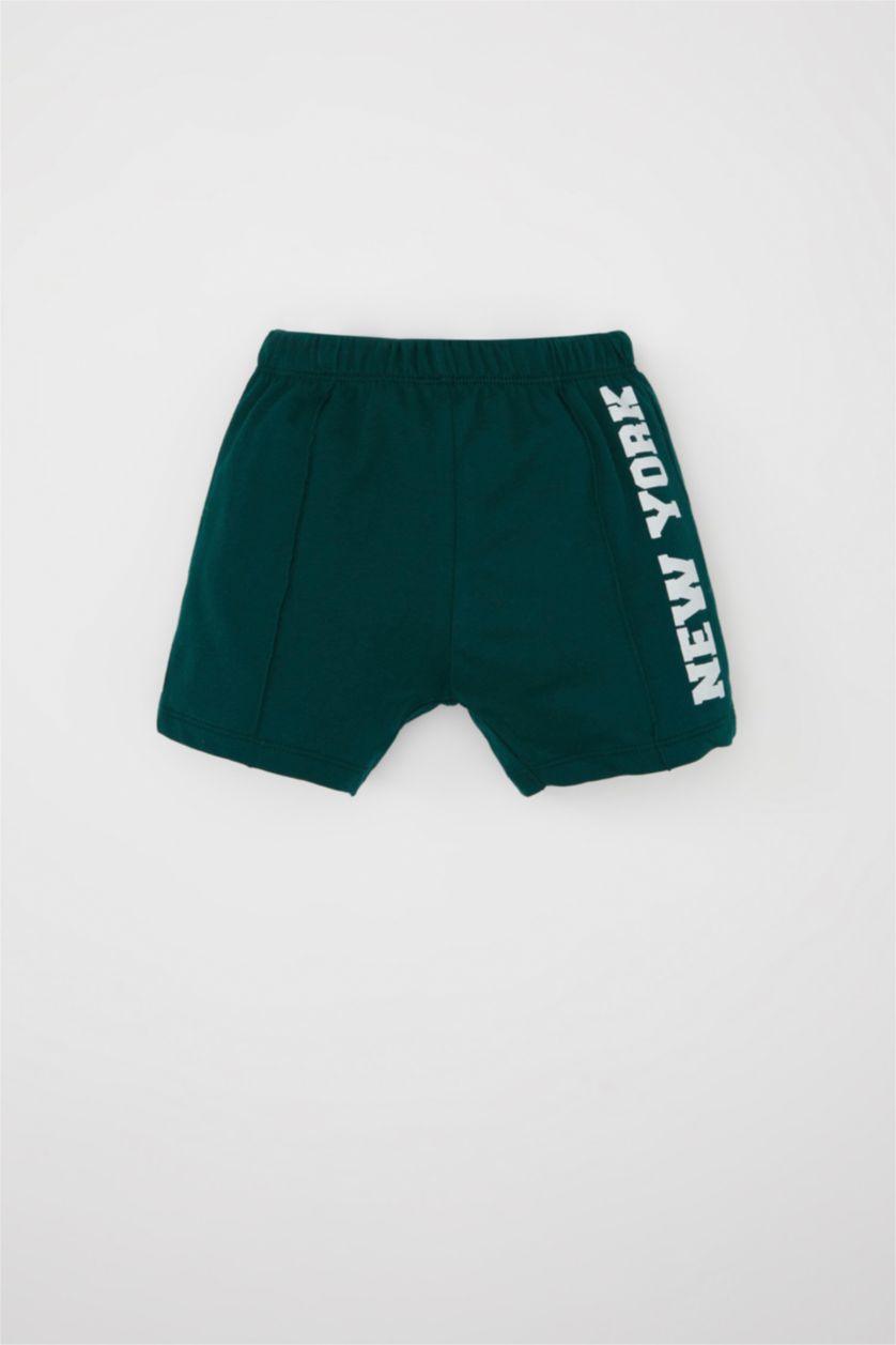 BÉBÉ GARÇON Vert Foncé Ensemble de T-Shirt Manches Courtes et Short pour Bébé Garçon