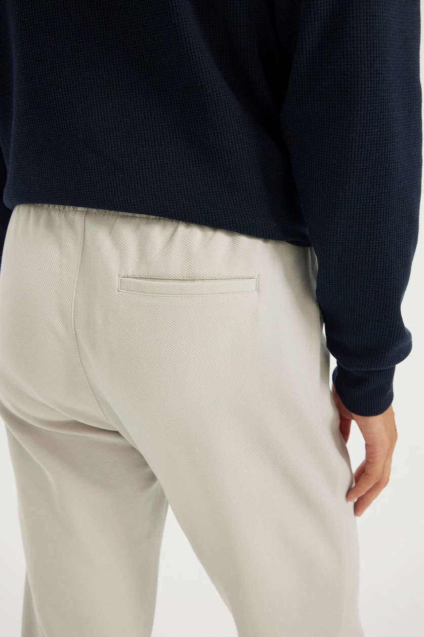 HOMME Beige Coupe jogging