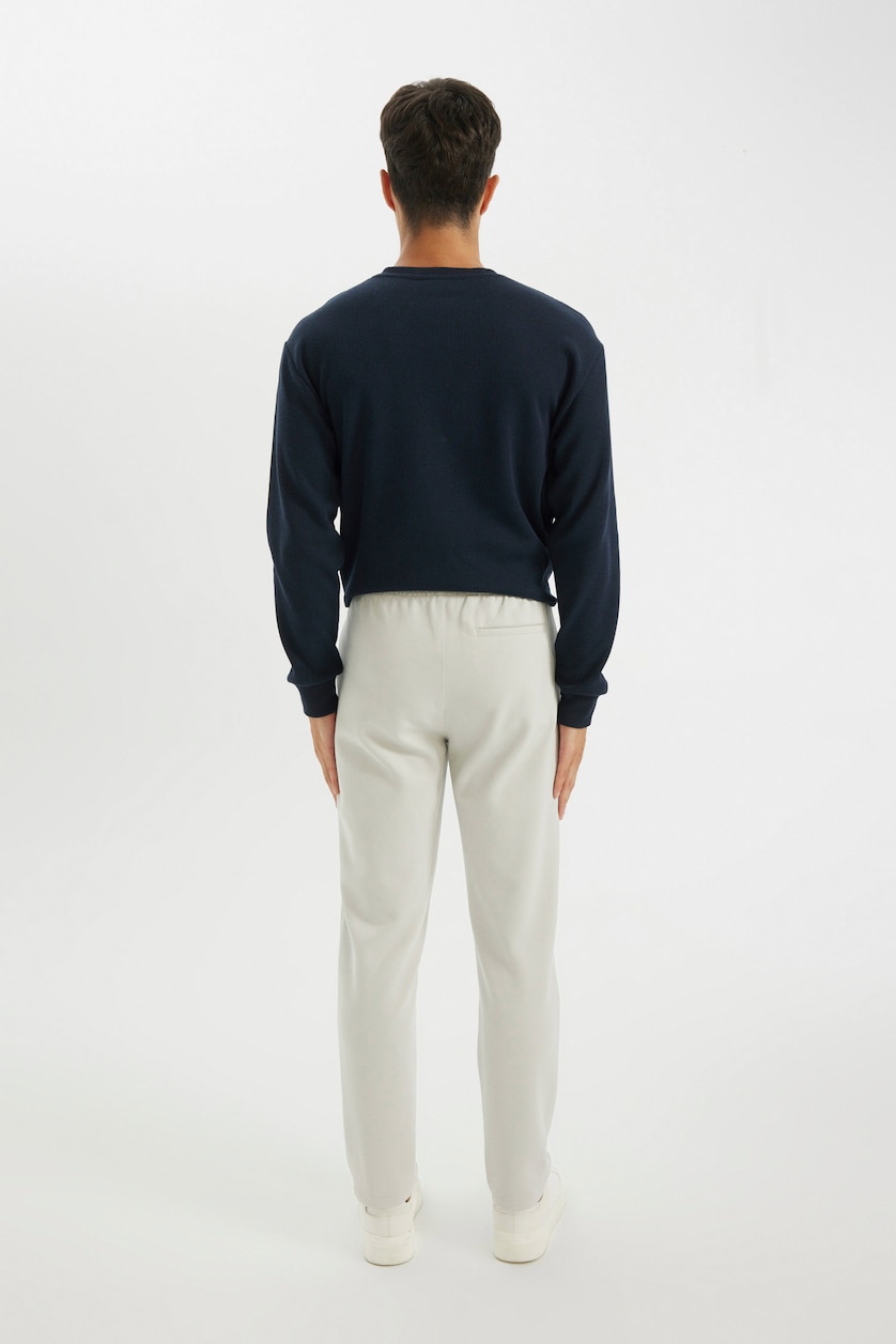 HOMME Beige Coupe jogging