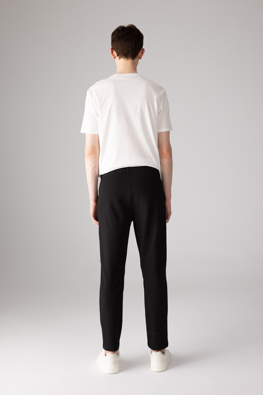 MAN Black jogger Trousers