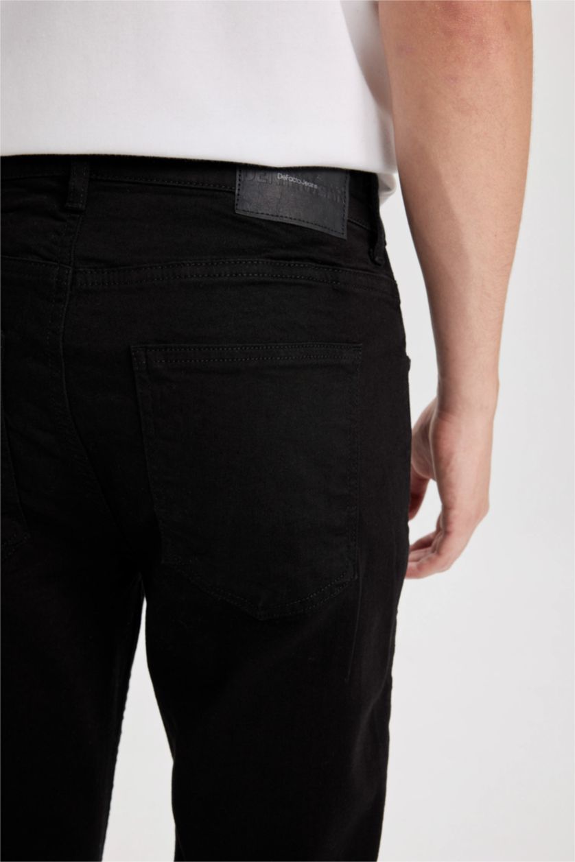 HOMME Noir Jean Denim Sergio - Coupe régulière