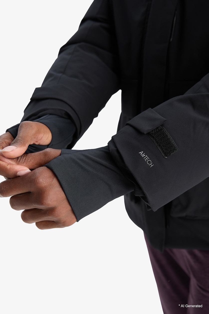 Women Black Puffer Jacket