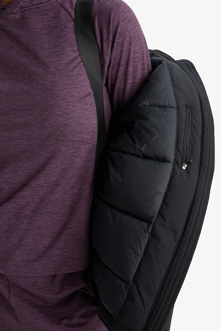 Women Black Puffer Jacket