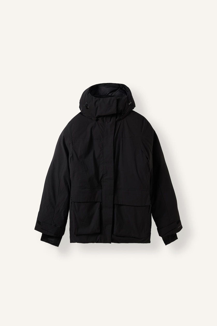 نساء أسود Puffer Jacket