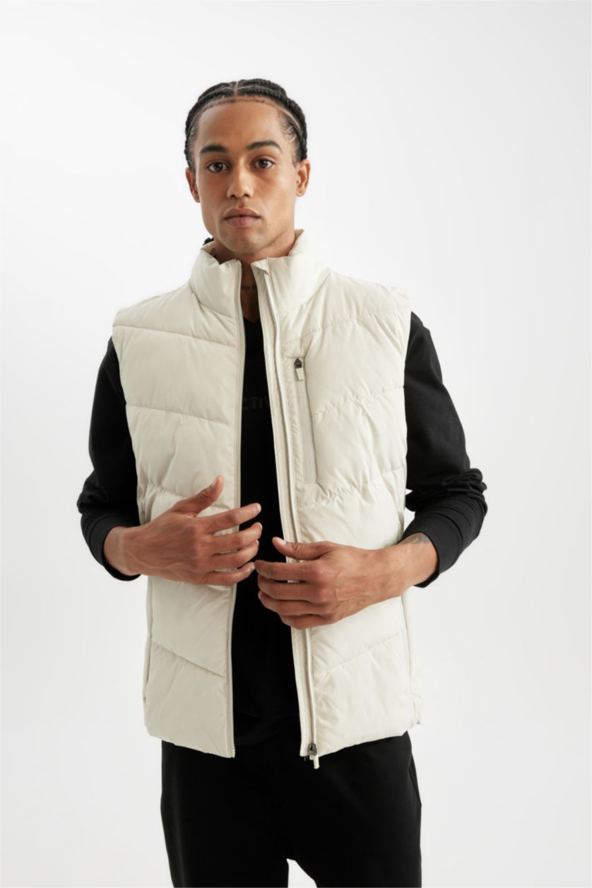 Erkek Taş Su İtici Rüzgar Geçirmez Şişme Yelek