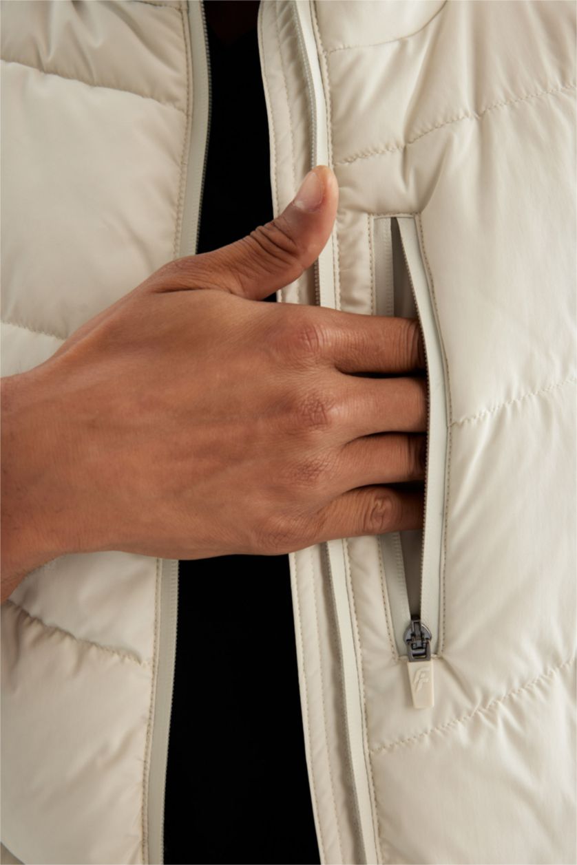 Erkek Taş Su İtici Rüzgar Geçirmez Şişme Yelek