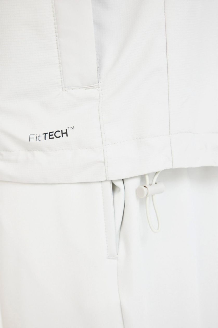 Man Stone DefactoFit Boy Gray Waterproof Regular Fit Hooded Jacket