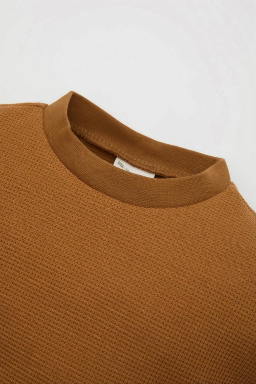 BÉBÉ GARÇON Marron Ensemble de 2 pièces T-shirt manches courtes et short pour bébé garçon