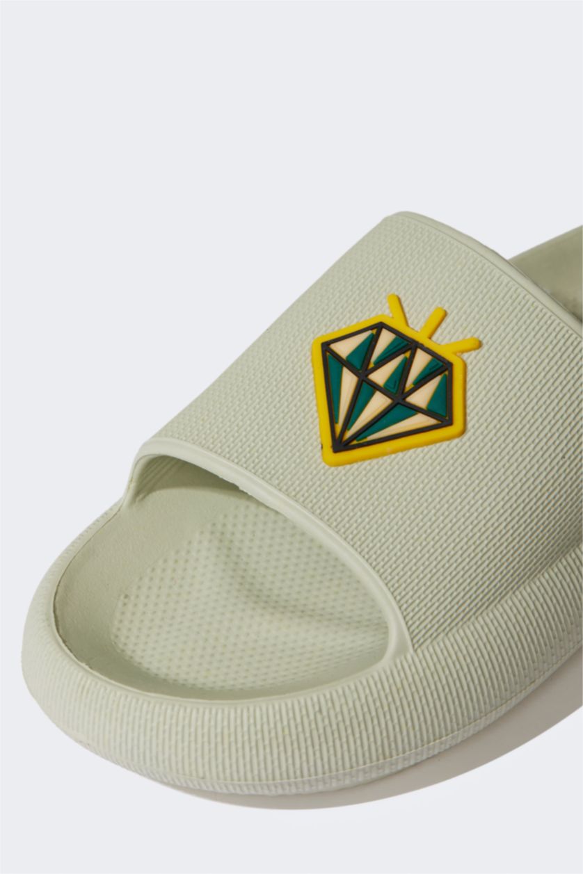 نساء نعناع شبشب بلاستيك نسائي بكعب عالي سليب أون