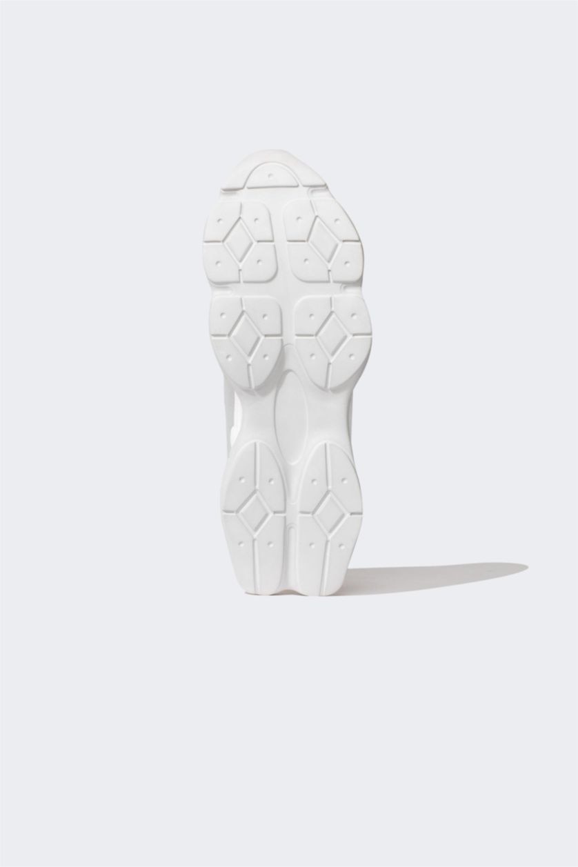 رجال رمادي حذاء رياضي رجالي برباط بكعب سميك