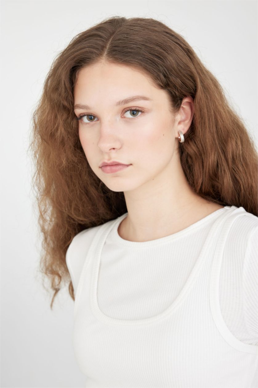 Kadın Karma Kadın 3'lü Halka Küpe