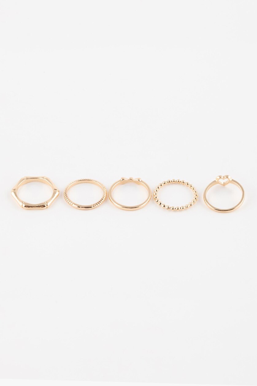 Gold WOMAN خاتم 3104385 | DeFacto