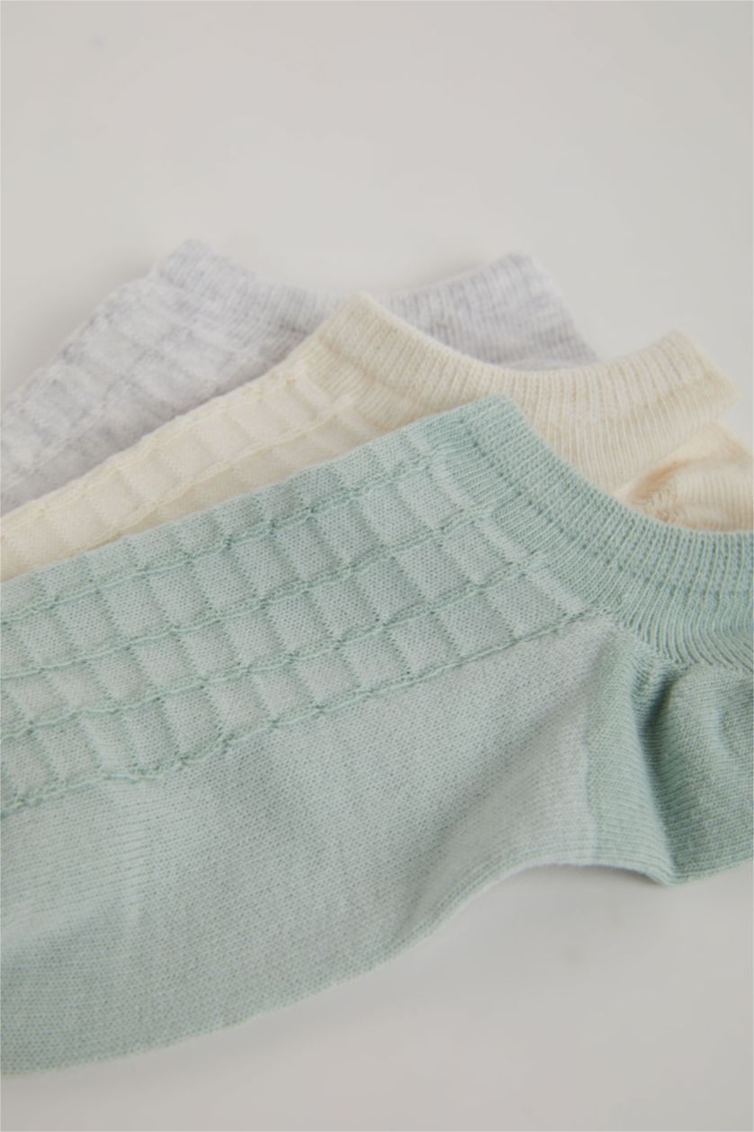 WOMAN Karma 3 piece Cotton Step Socks