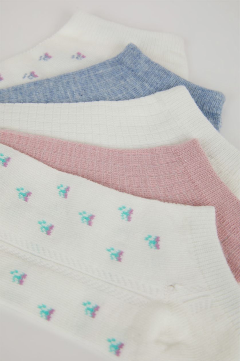 Women Karma 5 Piece Cotton Short Socks