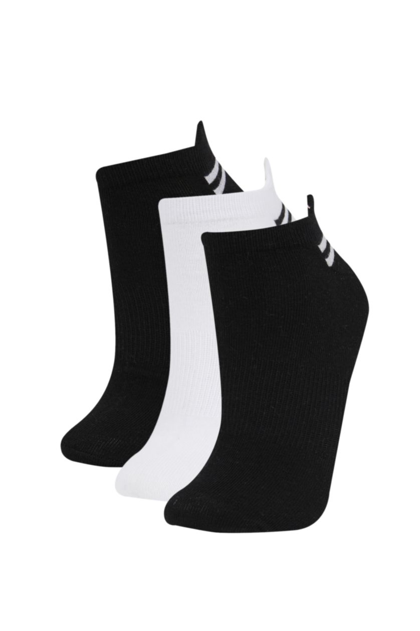Women Karma 3 piece Cotton Short Socks