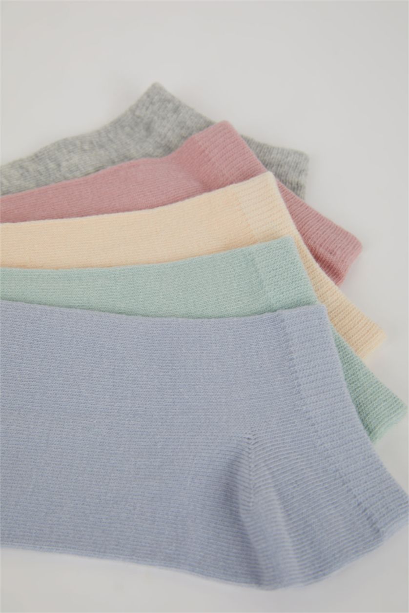 Woman Yumuşak Woman 5 Piece Short Socks