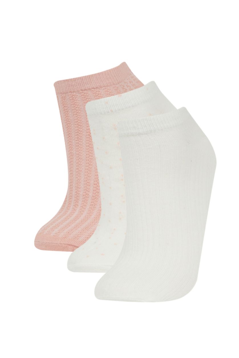 FEMME Karma Lot de 3 paires de Chaussettes basses en coton pour femme
