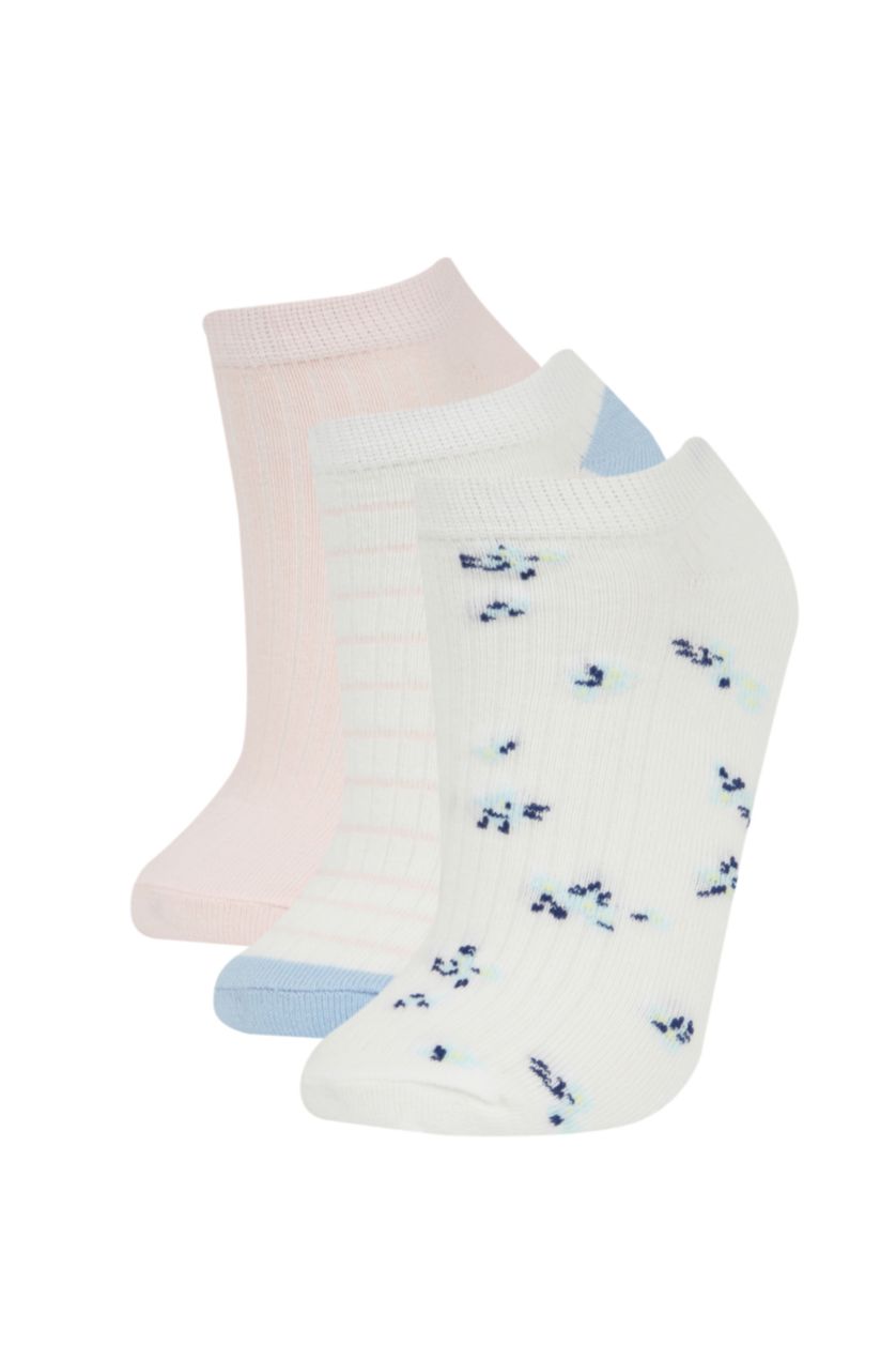 FEMME Karma Lot de 3 paires de Chaussettes basses en coton pour femme