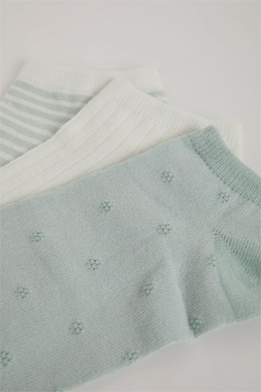 FEMME Karma Lot de 3 paires de chaussettes invisibles en coton pour femme