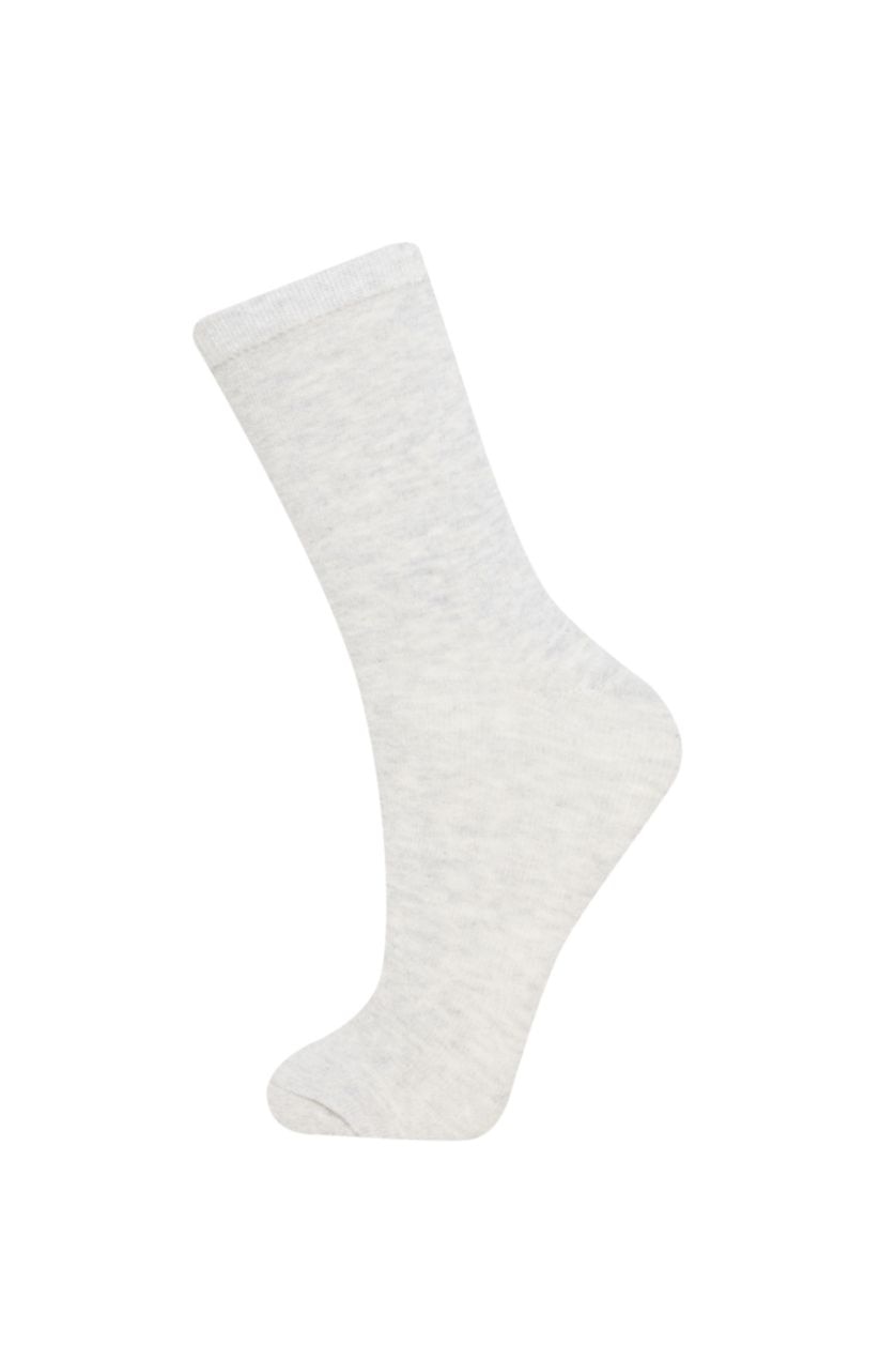 نساء Karma جوارب طويلة نسائية من قطن - 5 قطع