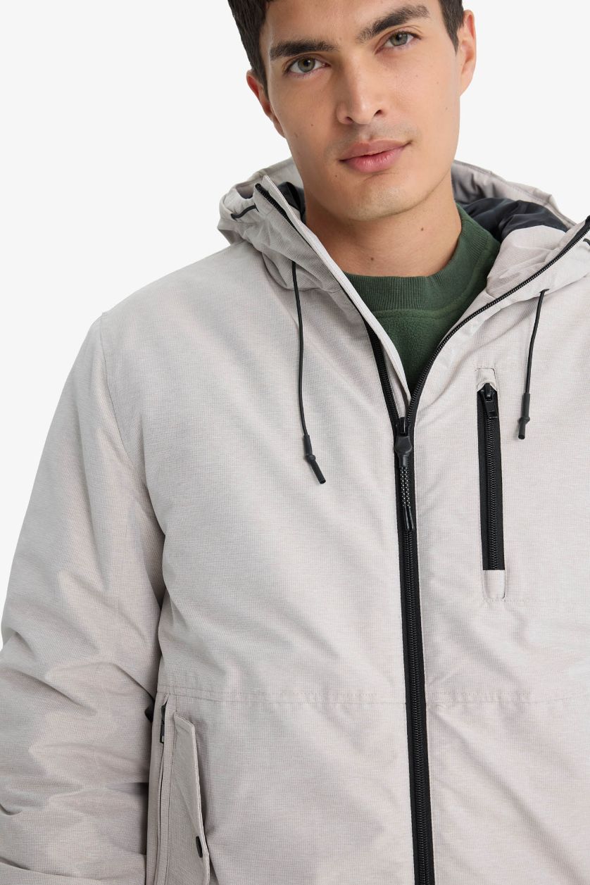 Ерлер ашық реңк бас киімді Пальто