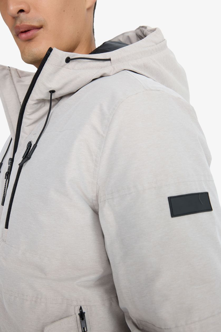 Ерлер ашық реңк бас киімді Пальто