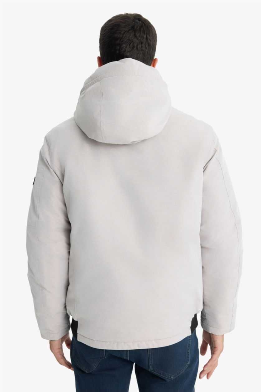 Ерлер ашық реңк бас киімді Пальто