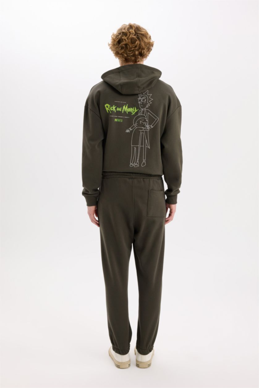 Ерлер Антрацит Rick and Morty қалыпты пішім Шалбар