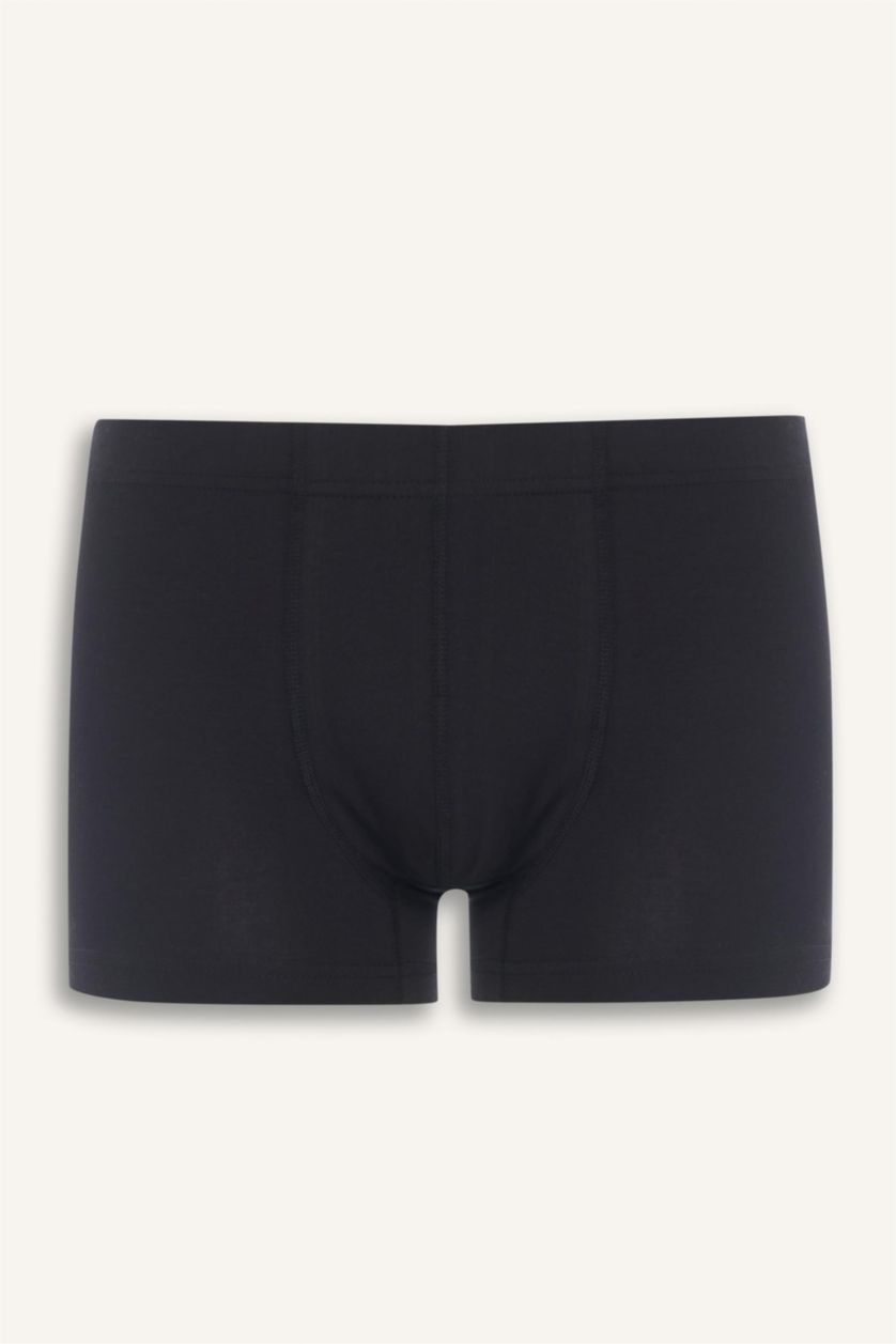 Erkek Siyah Regular Fıt 3'lü Boxer