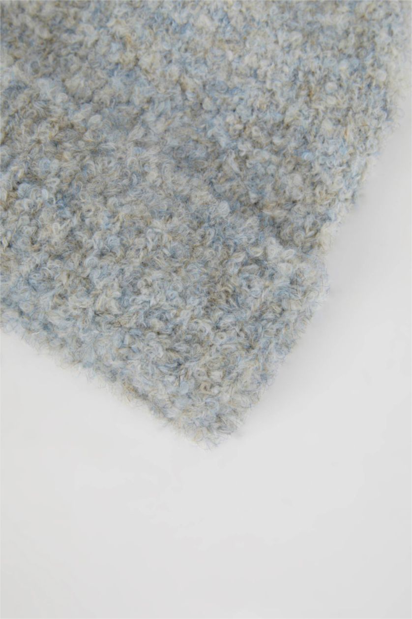 Kadın Mavi Kadın Pelüş Bere