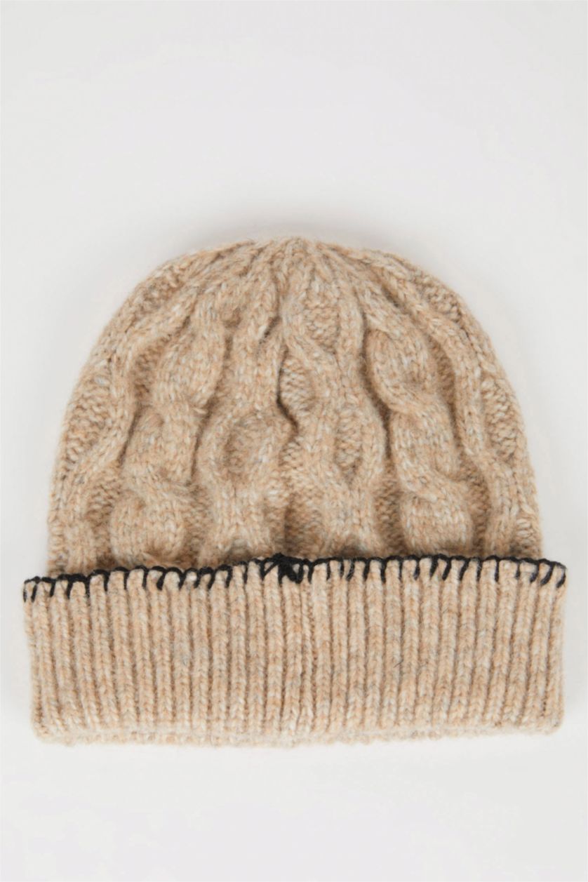 Женщины Бежевый Шапка для женщин