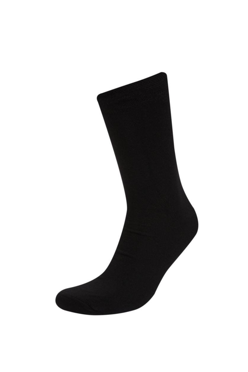 رجال أسود جوارب طويلة بامبو - 3 قطع