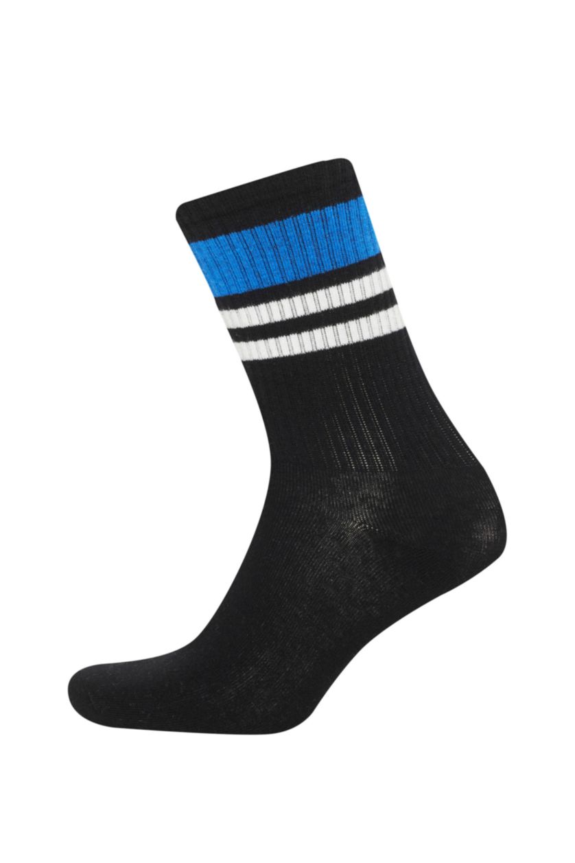 Мужчины Разноцветный Длинные носки из хлопка для мужчин, 3 пары