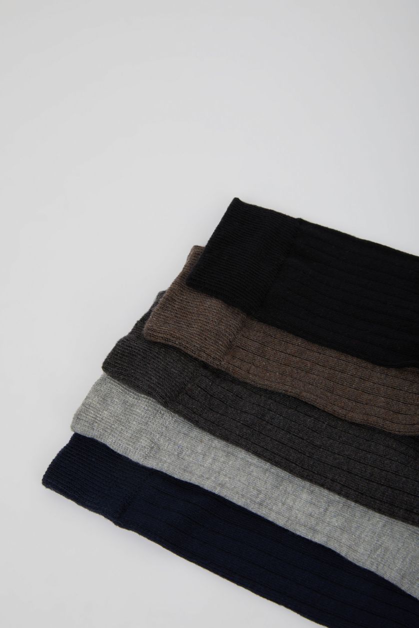 رجال Karma جوارب طويلة من قطن للرجال من 5 قطع