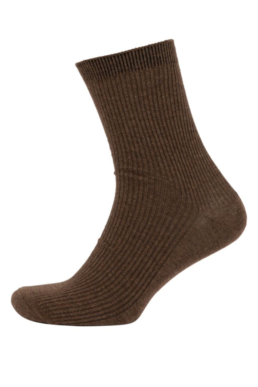 Erkek Karma Erkek Rahat Lastikli 5'li Pamuklu Soket Çorap