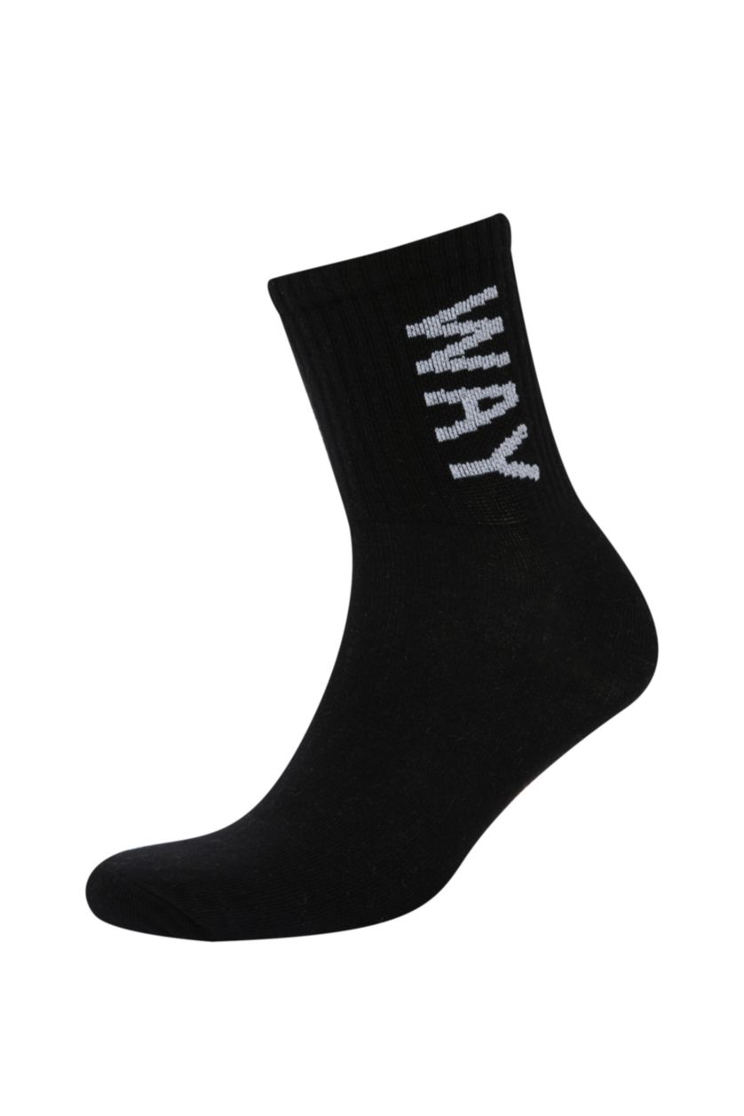 Erkek Karma Erkek Rahat Lastikli 3'lü Pamuklu Soket Çorap