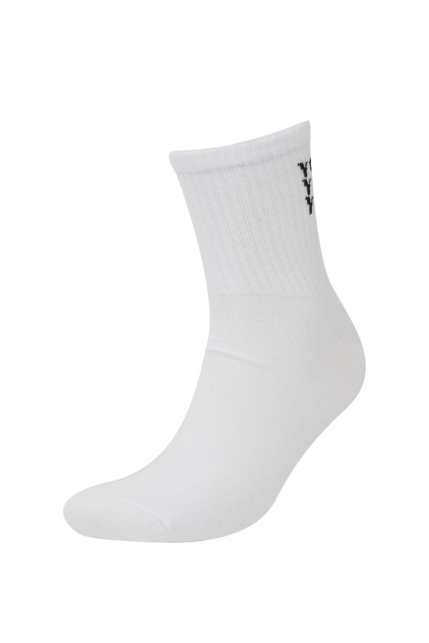 Erkek Karma Erkek Rahat Lastikli 3'lü Pamuklu Soket Çorap