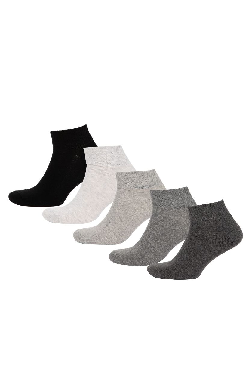 HOMME Karma Chaussettes Courtes en Coton pour Homme - 5 Paires