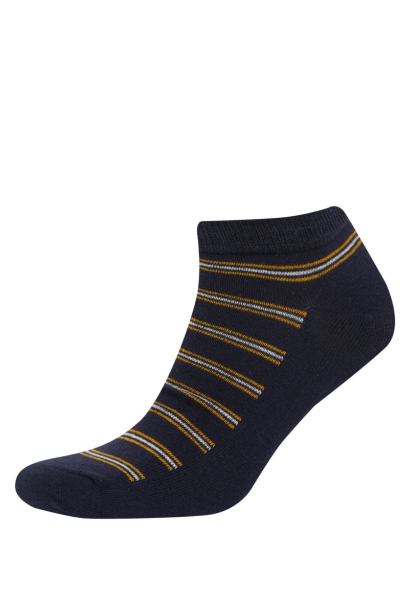 رجالي كحلي شرابات قصيرة رجالي قطن - 5 قطع