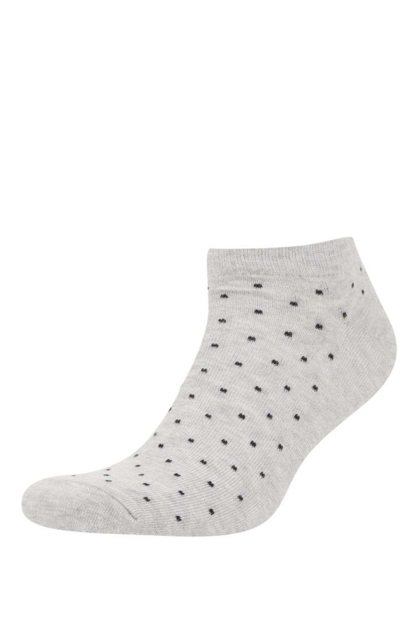 Erkek Karma Erkek 5'li Pamuklu Patik Çorap