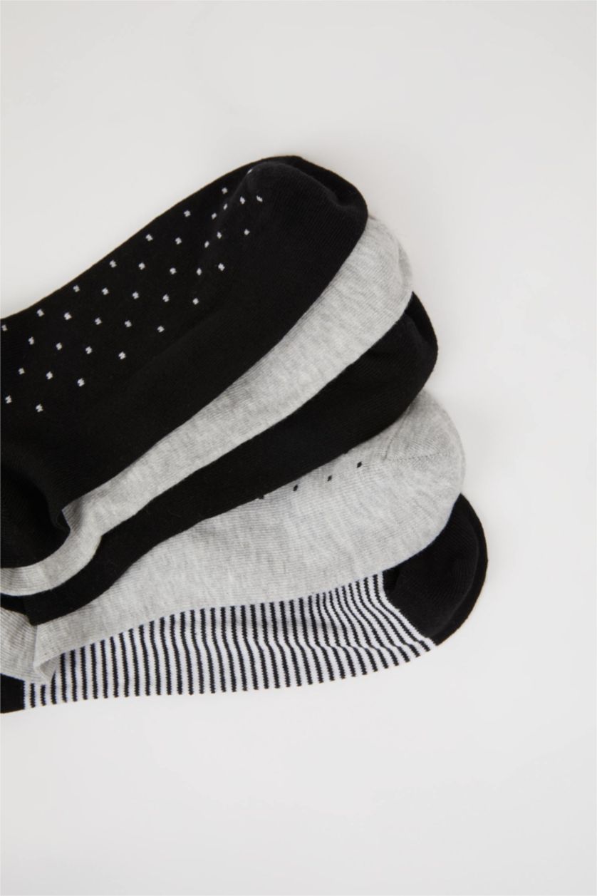 Erkek Karma Erkek 5'li Pamuklu Patik Çorap