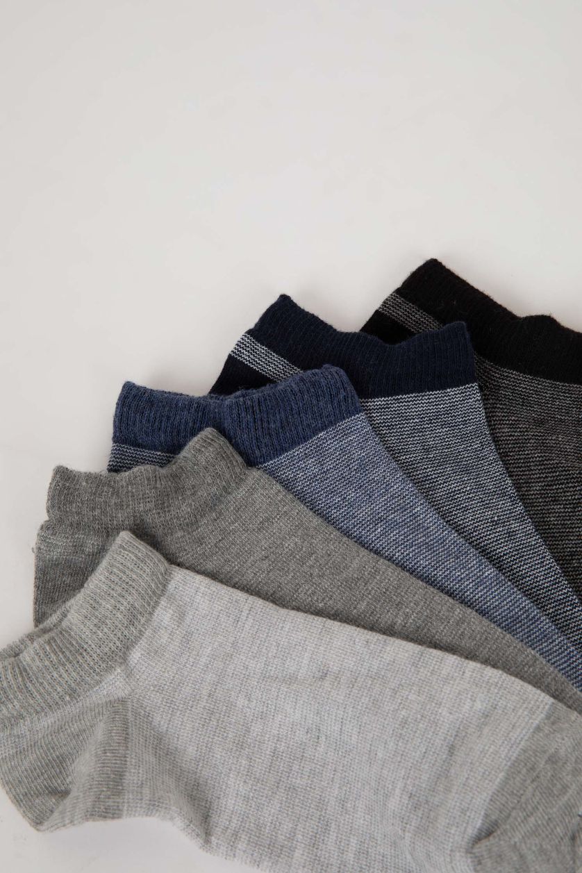 HOMME Karma Chaussettes Courtes en Coton pour Homme - 5 Paires