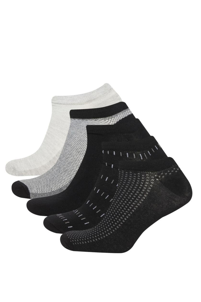 HOMME Karma Lot de 5 paires de Chaussettes Courtes en Coton pour Homme