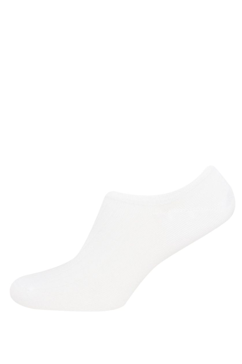 HOMME Blanc Lot de 5 Chaussettes courtes en Coton pour Homme