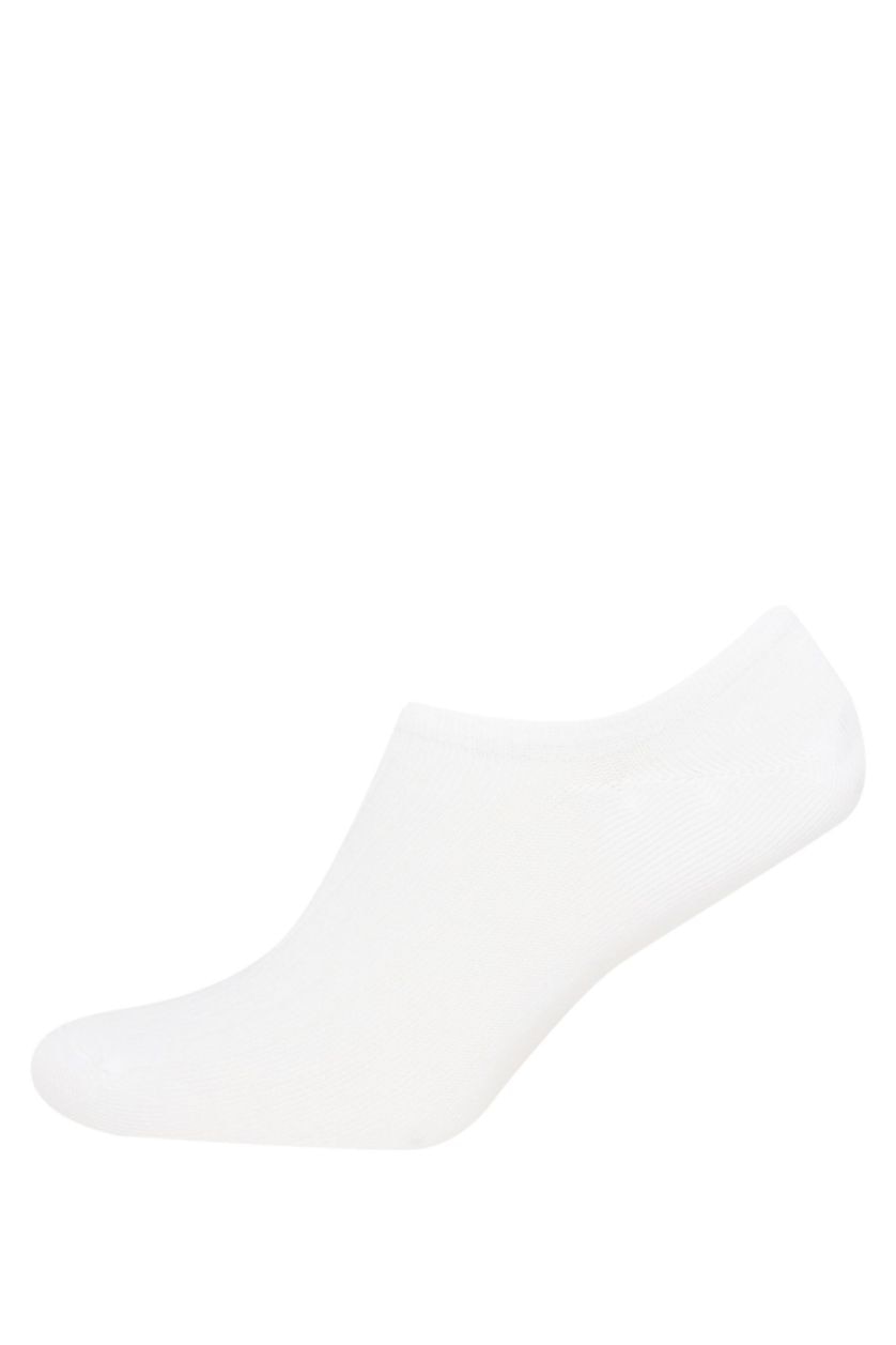 HOMME Blanc Lot de 5 Chaussettes courtes en Coton pour Homme