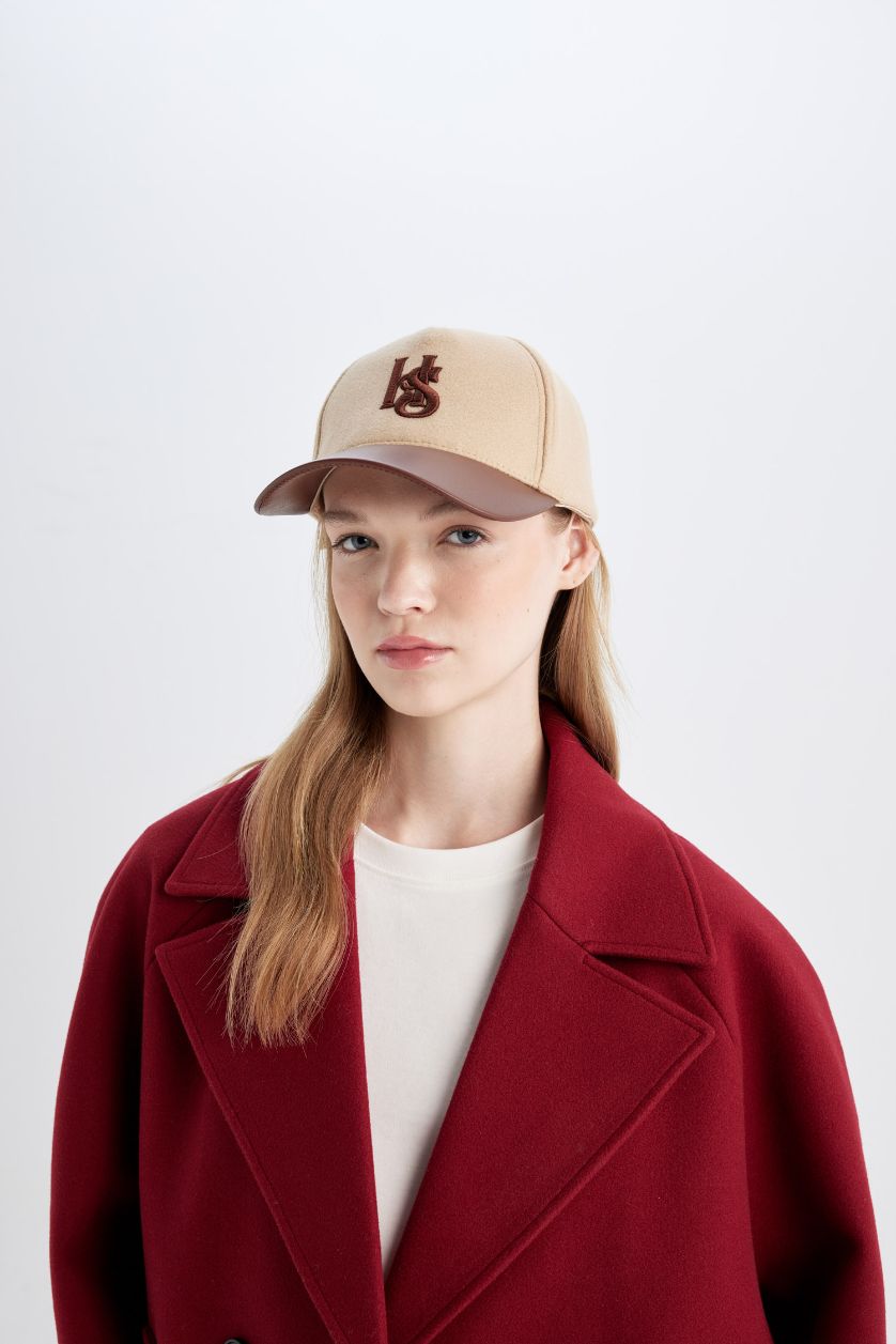 Woman Light Brown Woman Cotton Hat