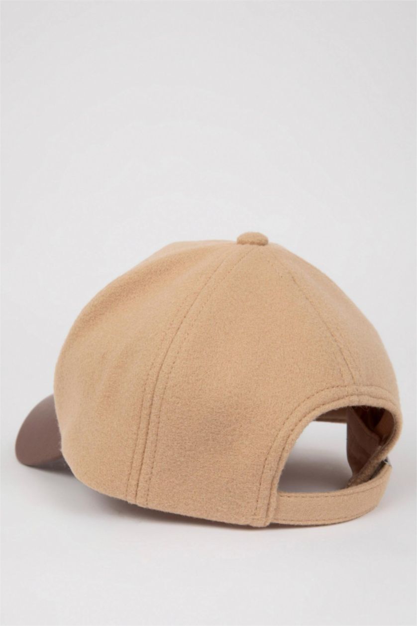 Woman Light Brown Woman Cotton Hat